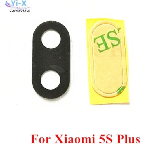 10pcs/lot Rear Back Camera Glass Lens For Xiaomi 5s Plus Mi 5SP with sticker