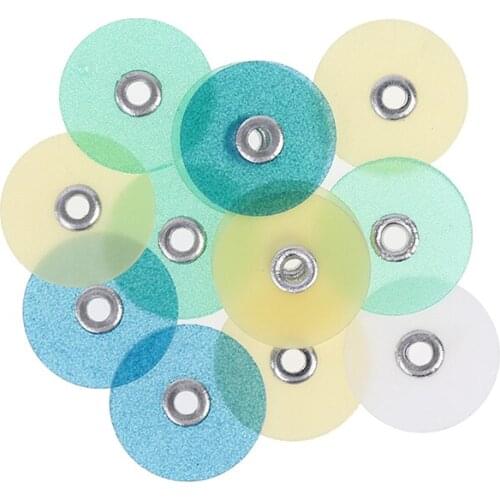40/80pcs Dental Materials Dental Polishing Discs Gross Reduction Contouring Mandrel Stripes Set Teeth Whitening