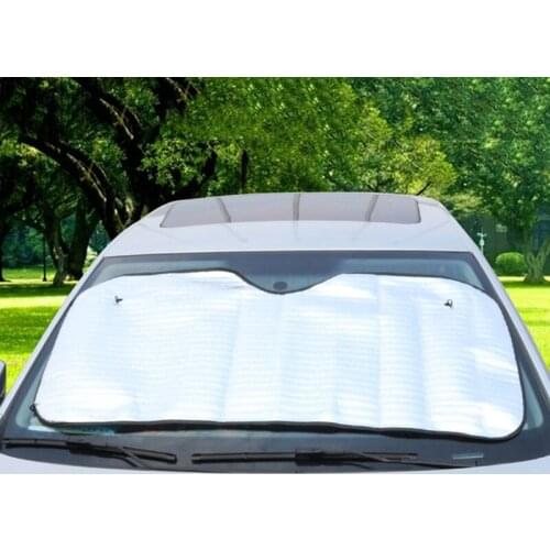 Car Snow Cover Protector Visor Protection Sun Shade Fornt Rear Windshield sunshade Block Window Auto Accessories Curtain