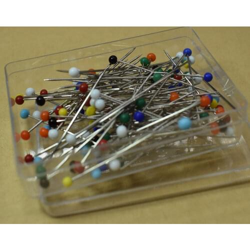 32MM Head Pins Rhinestone DIY Sewing Dressmaking Fixing Needle Tool Jewelry Making Head Pins Sewing Needles Pin Accessory
