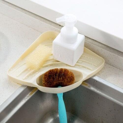 Suction Cup Sink Sponge Holder Draining Rack Sink Kitchen Tools Hanging Drain Racks Storage Shelf Sink Holder Drain Basket