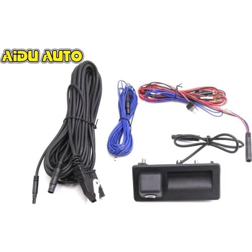 FOR VW RGB Rear View Reversing Camera RVC Golf Plus jetta MK5 5 MK6 VI Tiguan Passat B7 RNS510 RNS315