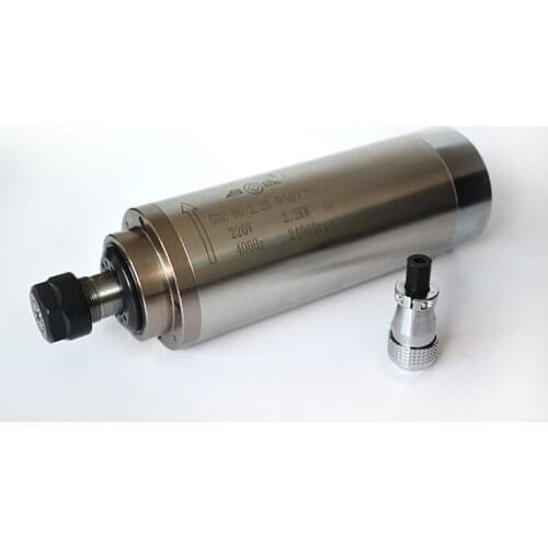 2.2kw 24000rpm water cooled spindle motor + er20 set collet 3-13mm engraving milling spindle AC220v 380v 80x213mm GDZ-80-2.2B