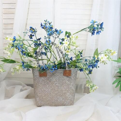 Artificial Flowers Beautiful Fake Flowers For Desktop Decoration For Home Wedding Decoration Indoor Really Touch Bright Colors