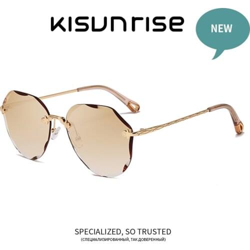 Женские солнцезащитные винтажные очки Kisunrise China At AliExpress