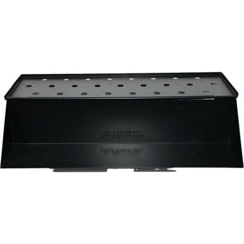 Stainless Steel Smoker Box Meat Smoking for BBQ Wood Chips Smokey Flavor Kit