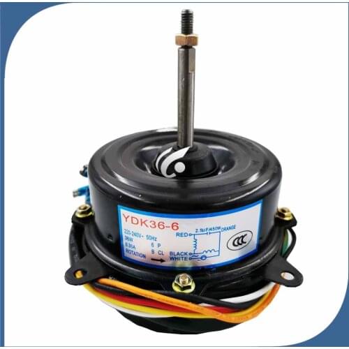 New good working for Air conditioner inner machine motor YDK-36-6 Motor fan 36W 220V
