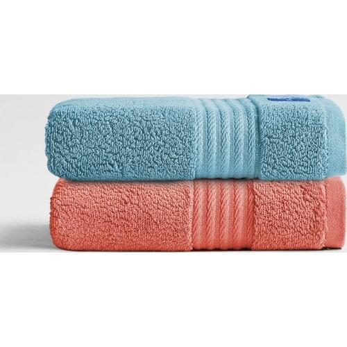 Sanli Face Towel For Home/Hotel Solid Color Satin Gear Combed Cotton Luxury Soft Absorbent Towel Set 35*72cm Hand/Bath Towels