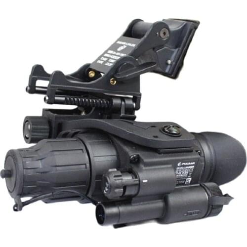 Tactical Hunting Nylon Helmet Metal NVG+ nylon J arm Black Mount For Pulsar pvs-14