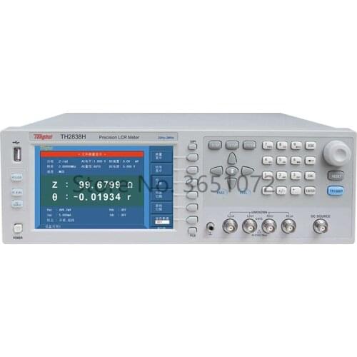 TH2838H 20Hz-2MHz High Precision LCR Meter Component Tester
