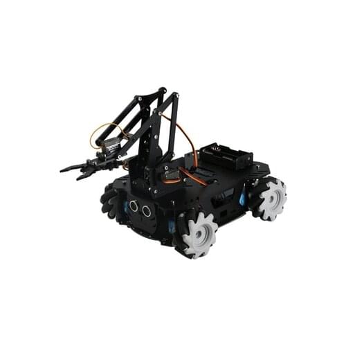 Omnidirectional Mecanum Wheel Robot Car Chassis Kit Big Load Platform With Digital Servo for Robotic Arm Drift Mechanical Car