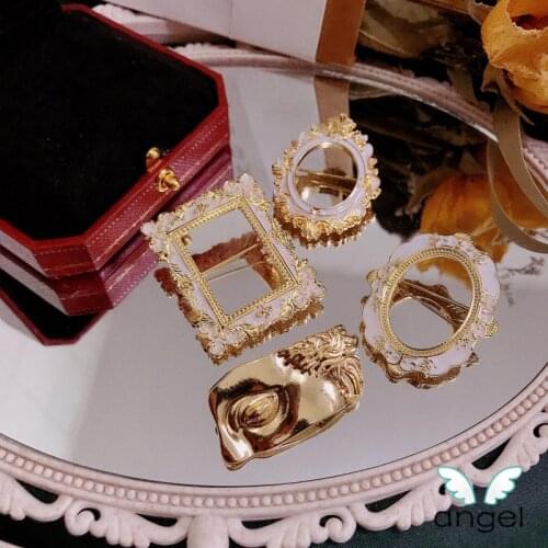 Jewelry palace restoring ancient ways frame pin David the Atlantic contracted small canvas suit