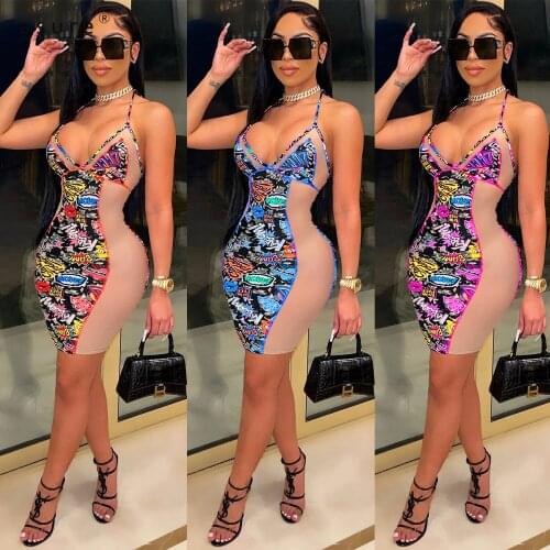 Women Sheath Sequin Dress 2021 Sexy Outfit Ladies Vintage Clothing Female Bodycon Party Night Cocktail Gothic Accessories X5051