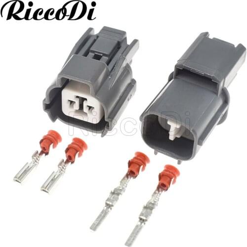 1-20Kts Sumitomo 6181-0070 6189-0129 HW 2 Pin Male Female Rear Door Lock Motor Horn Plug Auto Connector For BYD BUICK Honda CITY