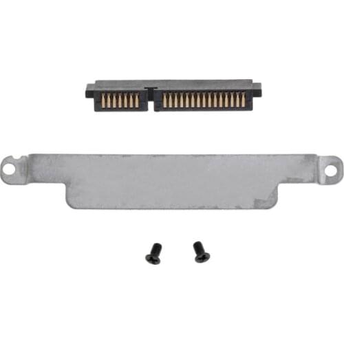 1 Set HDD Caddy Bracket Hard Drive Cover Adapter Connector Laptop Accessory Screw for DELL E6230