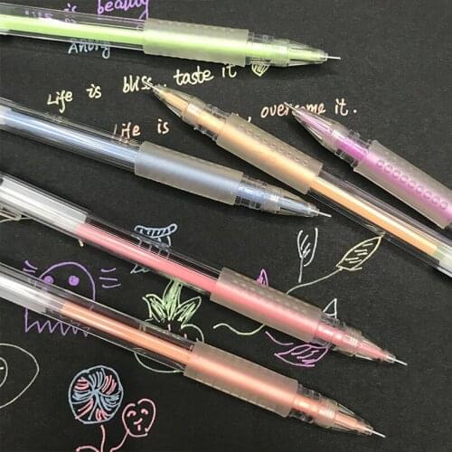 10 Pcs Colorful Tattoo Marker Pens Eyebrow Embroidery Skin Positioning Tool Microblading Brow Design Marker Pencil Makeup Supply