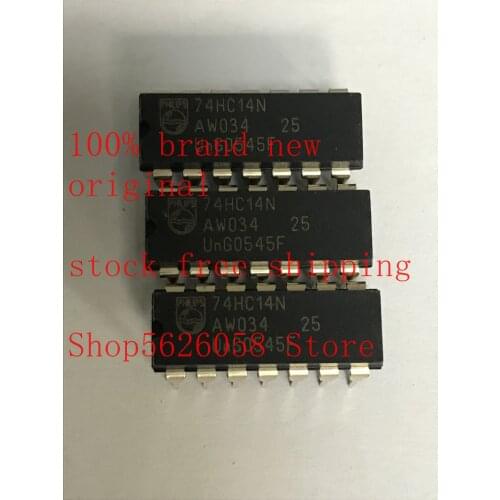 74HC14N DIP 100% new original electronic components chips 10PCS-500PCS/LOT STOCK
