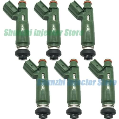 6pcs Fuel Injector Nozzle For Toyota Corolla 1.8L 1ZZFE 23250-22040 23209-22040 2325022040 2320922040