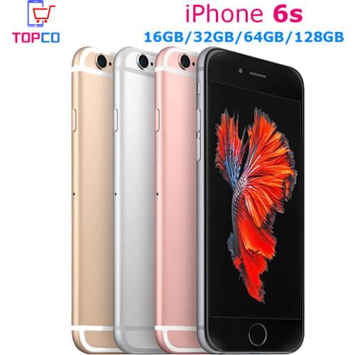 Apple iPhone 6s Factory Unlocked Original Mobile Phone 4G LTE 4.7" Dual Core A9 12MP 2GB RAM 16GB/32GB/64GB/128GB ROM Cell phone