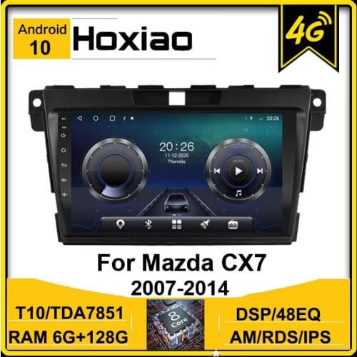 Android 8.1 2Din Video Car Radio For 2007 2008 2009 2010 2011-2014 MAZDA CX-7 CX7 CX 7 GPS Navigation WiFi AM Multimedia Player