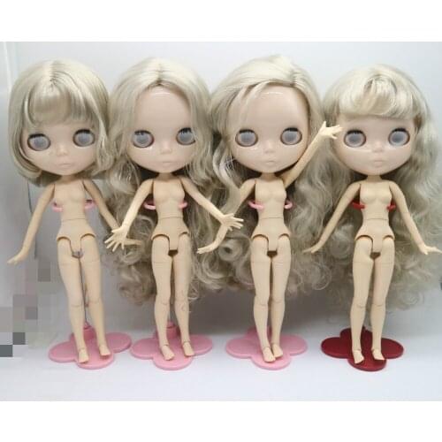 Without eyes chips without make up joint body Nude blyth doll for DIY 20180518