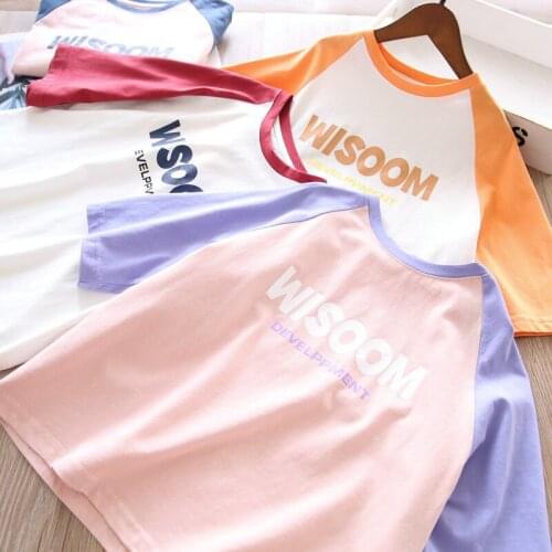 Short Sleeve T-shirts For Girls BigMa Kids China