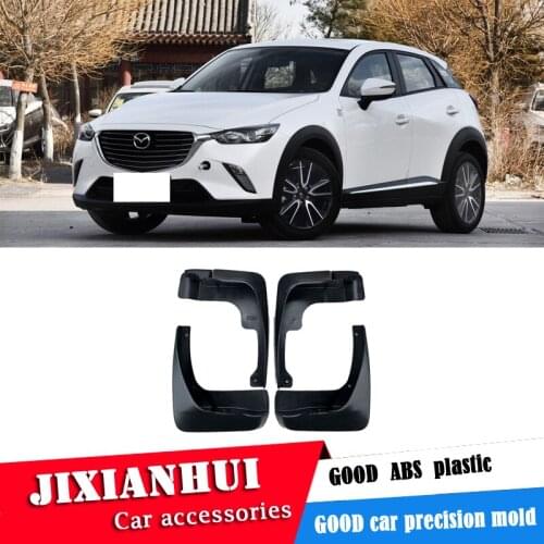For Mazda CX3 2017-2019 Mudflaps Splash Guards Front With the color and rear Mud Flap Mudguards Fender Modified special