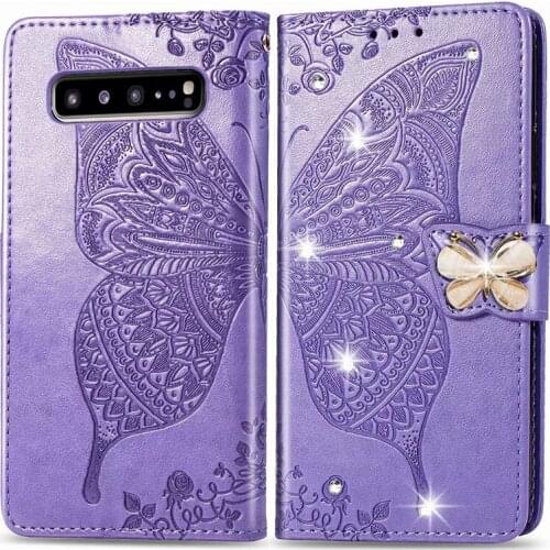 Luminous Leather Case For Samsung S8 S9 S10 Plus S20 FE S21 Ultra A12 A02S A21S A31 A51 A71 A32 A52 A72 A50 A70 Flip Case