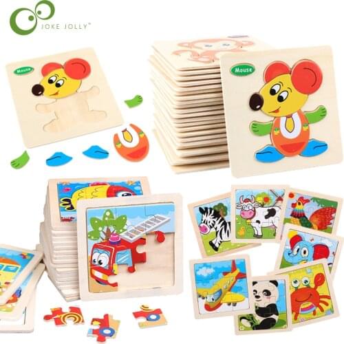 Wood Puzzles Children Adults Vehicle Puzzles Wooden Toys Learning Education Environmental Assemble Toy Educational Games