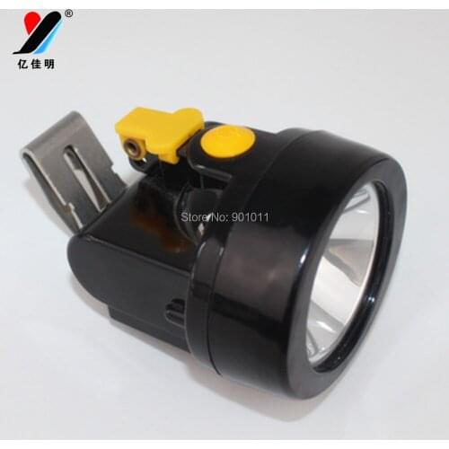 LED Mining Cap light 18650 Rechargeable Battery Scrypt Miner Headlight film Camping Hunting Safety Miner Lamp YJM-KL2.8LM(A)