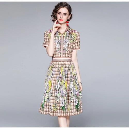 HIKAEOM Summer Dresses In A Cage