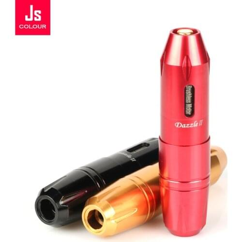 Tattoo Pen Machine Rotary RCA Jack Brushless Motor Gun High Speed 10000 Rpm Quality Dazzle Roll Beads Permanent Makeup Machine