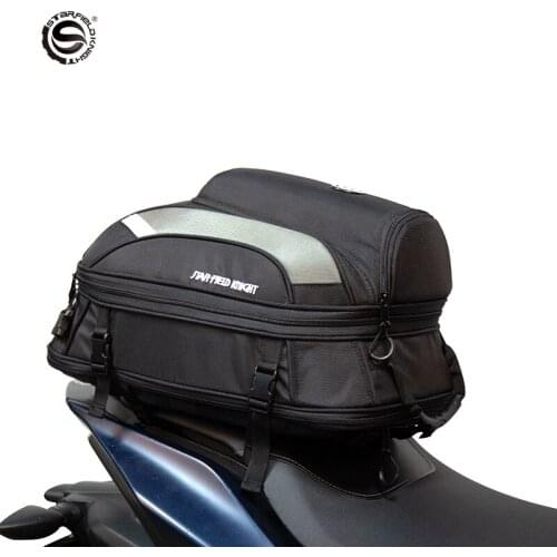 2020 new SFK motorcycle rear seat bag riding backpack racing car rear bag large capacity helmet Bag Backpack
