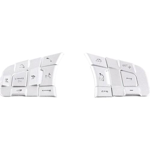 NEW-Car Steering Wheel Buttons Sequins Stickers Trim Accessories for Jaguar XE XF F-PACE E-PACE F-TYPE