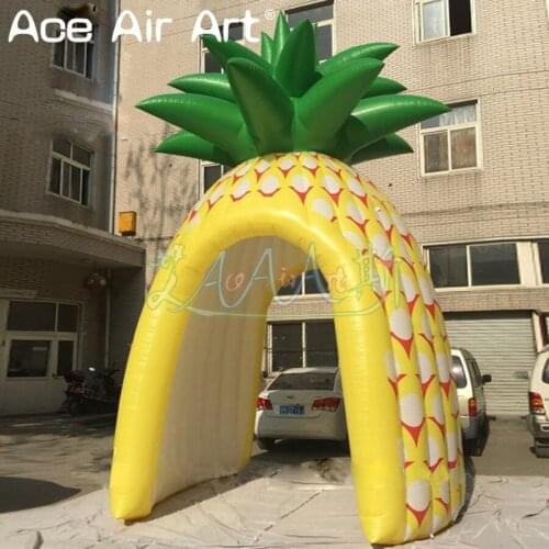 Popular inflatable pineapple booth,inflatable pineapple arch for promotion