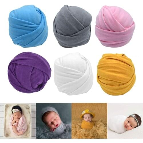 Super Soft Newborn Photography Props Blanket Baby Photo Swaddling Stretchable Wraps Photo Photo Background Backdrop