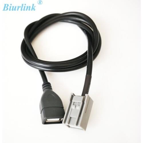 USB Adapter Cable Support MP3 MP4 WMA USB Flash For Honda CRV Accord CRZ Civic Jazz Fit