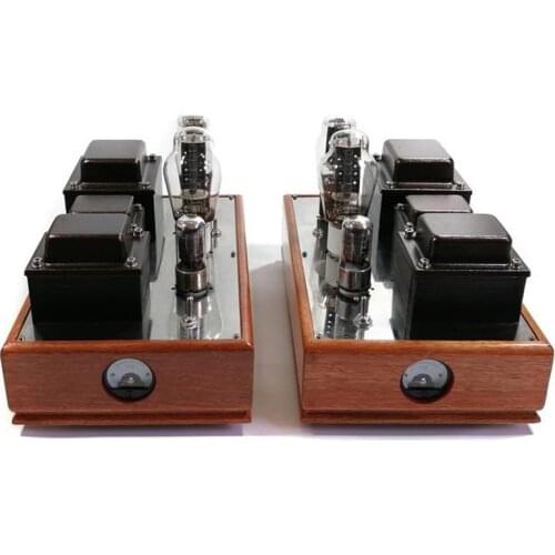 Split type 300B amplifier, left and right channel mirroring independent single-ended tube amplifier, manual scaffolding MCAP cap