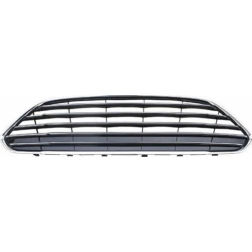 Electroplating Car Racing Grill Perfect Fitment ABS Material Front Grille For Ford Fiesta 2013-2017 C1BB-17B968-DA