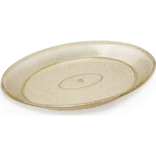 Big size Kayak Plate-Gold Silvery