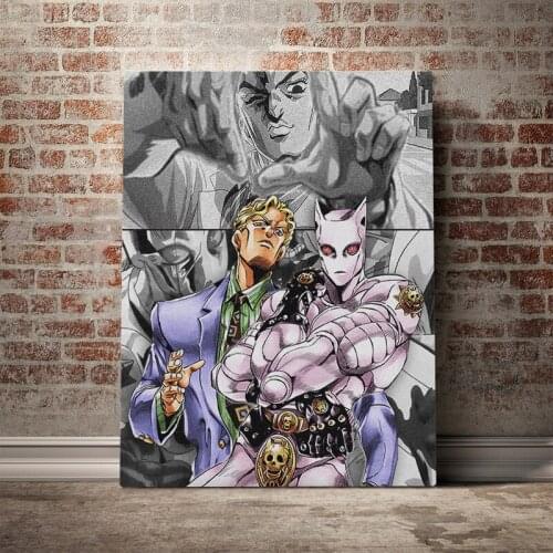 Modular Wall Art Canvas Jojo S Bizarre Paintings Pictures Prints Animation Character Poster Home Decor For Living Room Framework