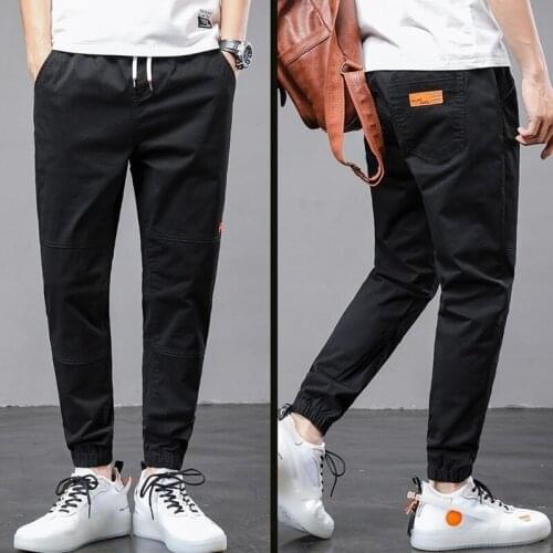 Mens Clothing High Quality Grey Casual Pants Men Military Tactical Joggers Army Green Cargo Pants Fashion Black Trousers Y101