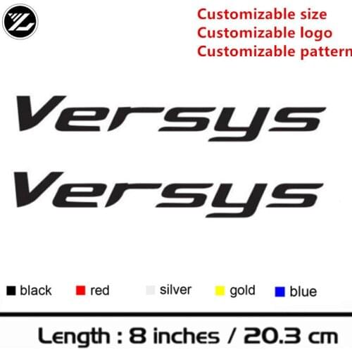 Motorcycle sticker body model logo sticker helmet wind sticker personality Fuel tank sticker for Kawasaki Versys 650 1000