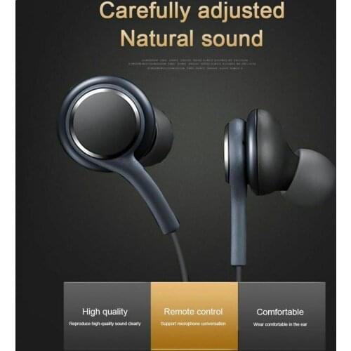 Earphone Suitable For Samsung S8 S10 Wire Control Headset Phone Headphones Wheat Call With Note10 in-ear Mobile Z3W5