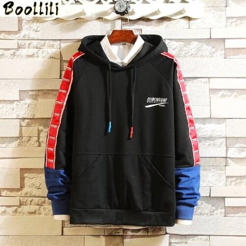 Classic 2020 New Arrived Hoodie Sweatshirt Men Thick Fleece Style Hip Hop High Streetwear Casual O-Neck Long-Sleeved