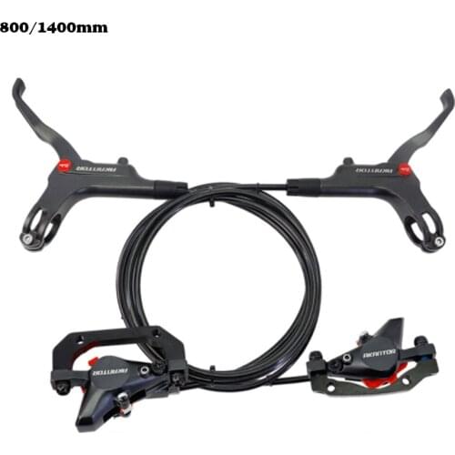 2021 new arrival 800 1400 mm MT200 hydraulic left right compatible mountain bike brake groupset