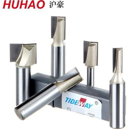 Straight Router Bits Slotted Knife Metric Flute Straight Bit - 1/4*6.47mm - 1/4" Shank - Tideway 3106