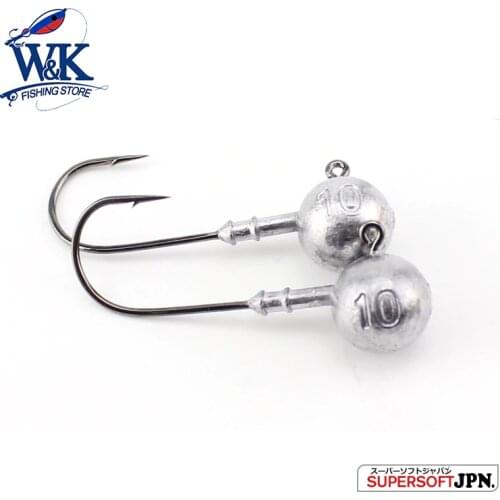 Round Jig Head Fishing Hook 5g/7g/10g/20g Shot Soft Lures Baits Fishing Tackle Fishhook Perch Bass Fishing Hooks Jigs