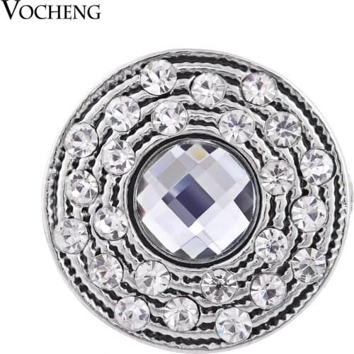 Vocheng Snap Charms Bling Crystal 18mm Interchangeable Jewelry Vn-942