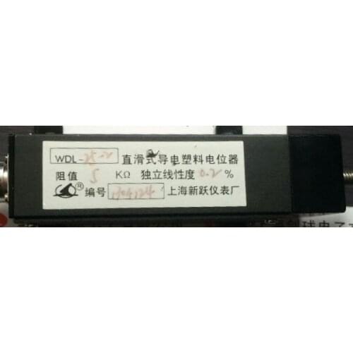 WDL 25/50/100/200-2,WDD35-4,WDD32 Straight sliding conductive plastic potentiometer, linear displacement sensor. 0.1% 0.2